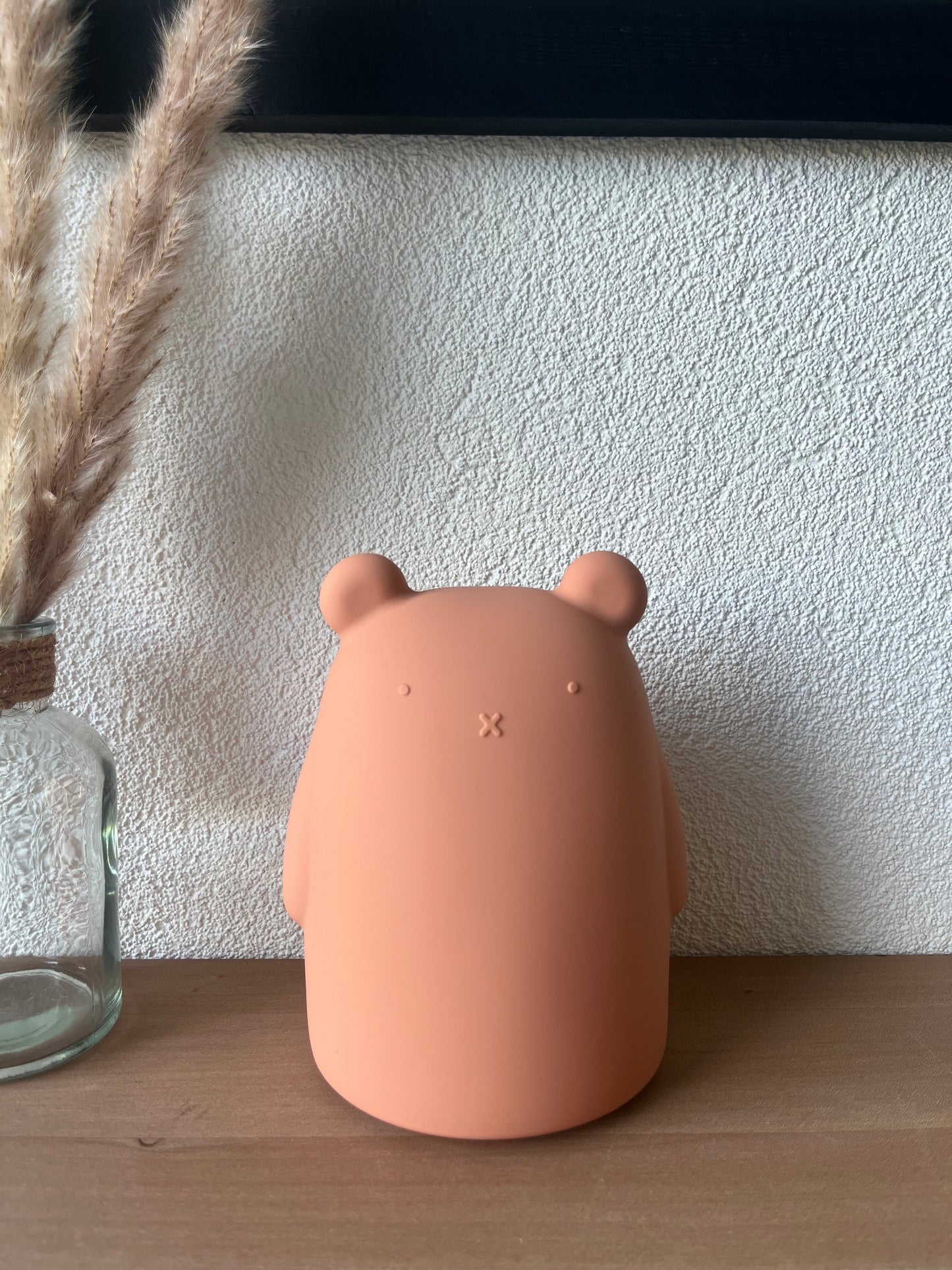 Siliconen spaarpot beer Sienna