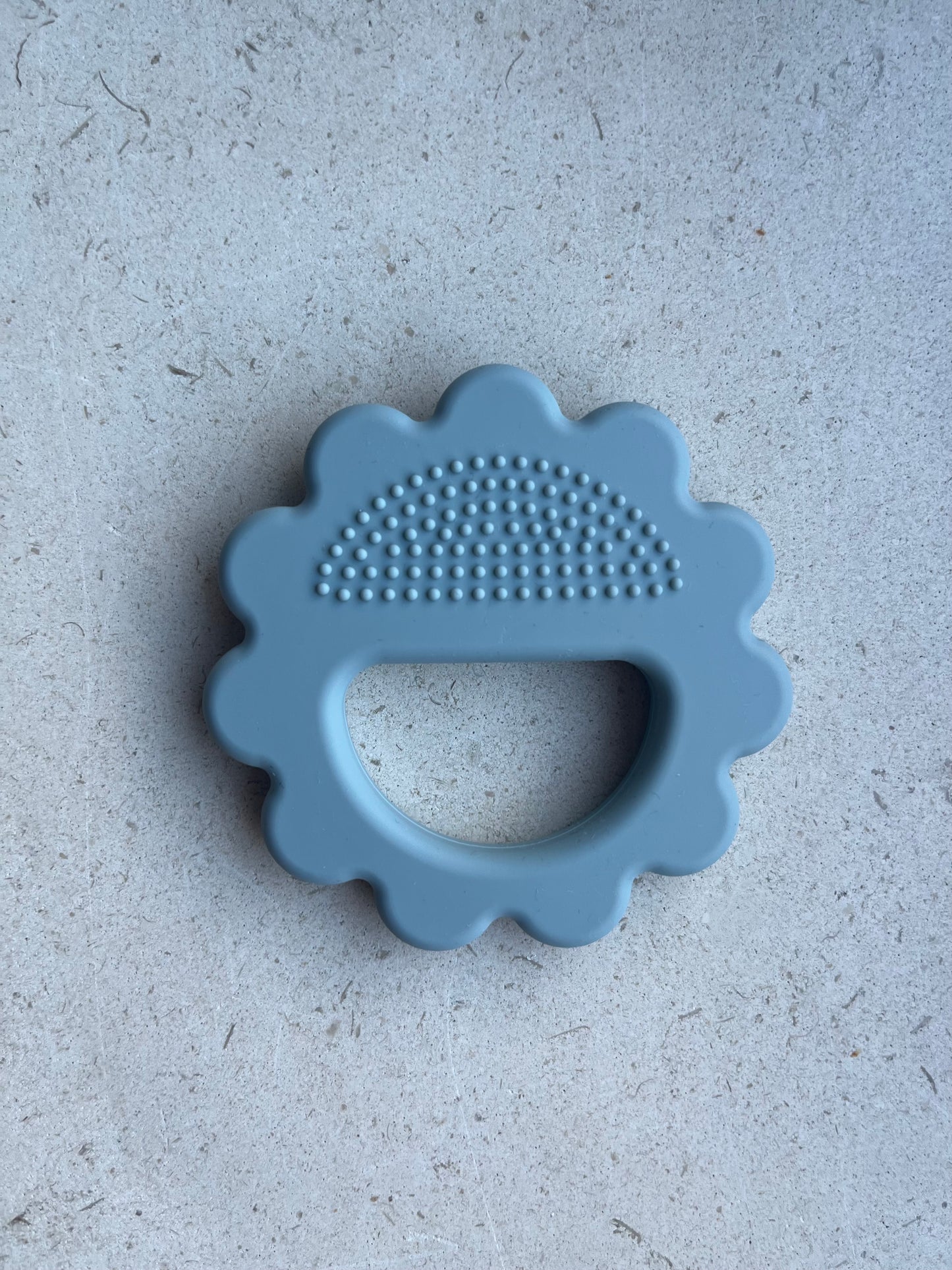 Siliconen bijtring leeuw Blauw