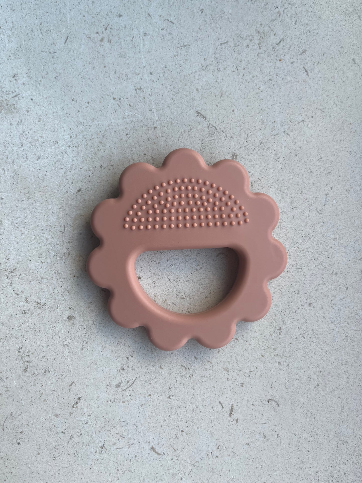 Siliconen bijtring leeuw Koraal