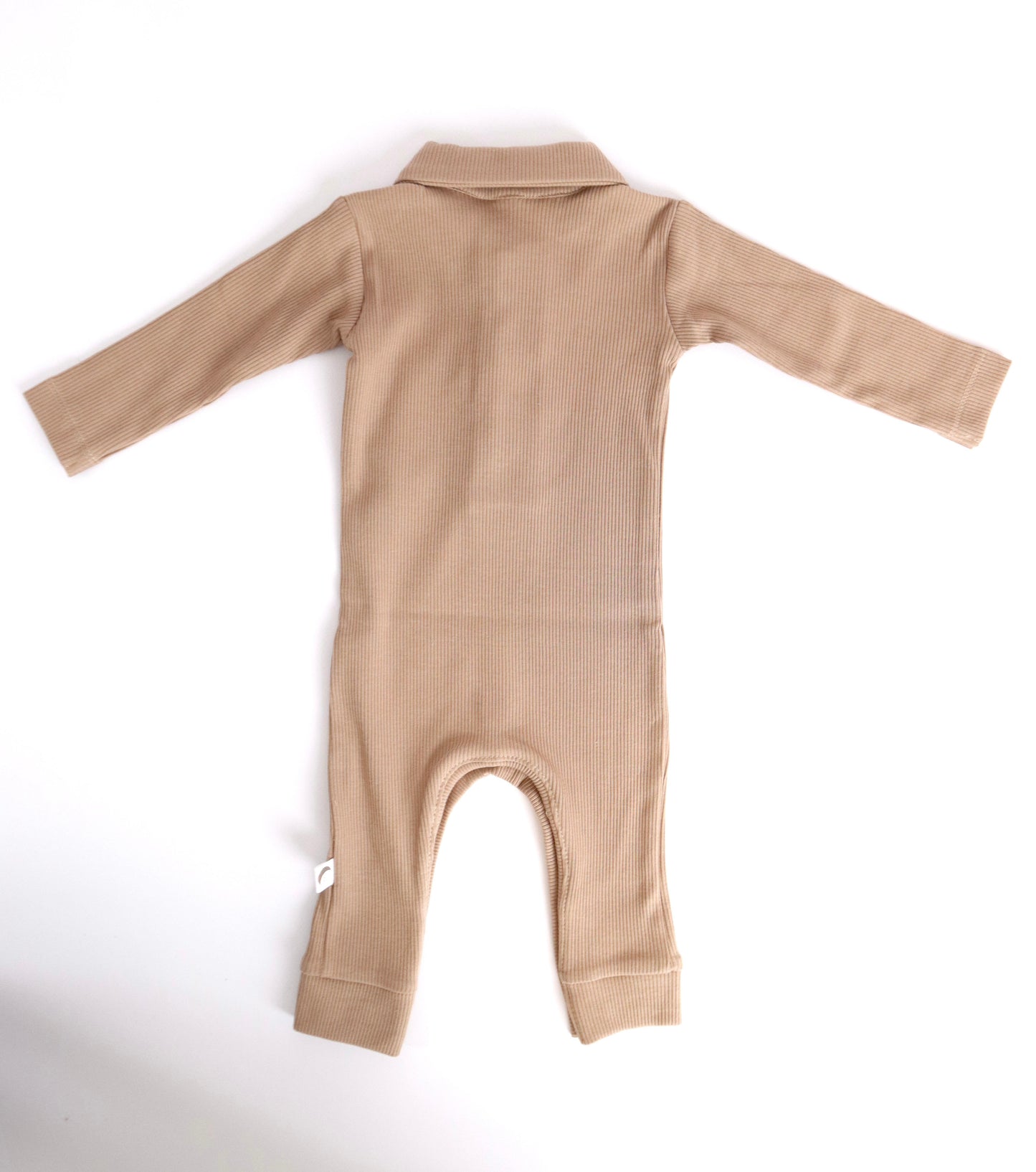 Boxpakje polo rib Taupe