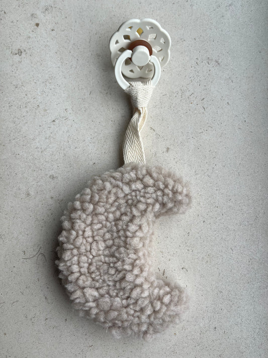 Speendoekje maan Beige